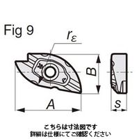 住友電工ハードメタル フライス用チップ ZNMT4310250ーN:ACK300 1セット(5個)（直送品）