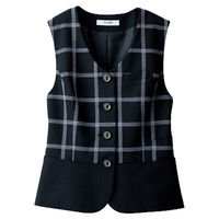 セロリー（Selery） ベスト ブラック 7号 S-04100 1着（直送品）