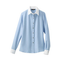 セロリー（Selery） Lブラウス ブルー 15号 S-36872 1着（直送品）