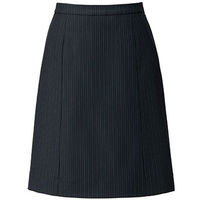 ボンマックス Aラインスカート ブラック×ブルー 5号 LS2196-30-5 1着（直送品）