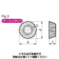 住友電工ハードメタル フライス用チップ QPMT2006100PPERーR:ACP300 1セット(10個)（直送品）