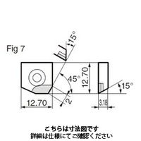 住友電工ハードメタル スミボロンチップ SNEW1203ADTRーS:BN7000 1個（直送品）