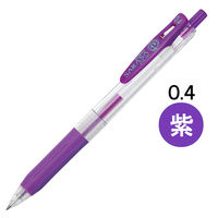 ゼブラ サラサクリップ 0.4mm 紫 JJS15-PU