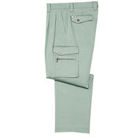 自重堂　制服百科　形態安定ツータックカーゴパンツ　アースグリーン　Ｈ８８　H292（直送品）