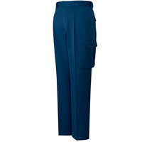 自重堂　制服百科　製品制電ワンタックカーゴパンツ　ネービー　７３　40102（直送品）