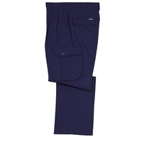 自重堂　制服百科　製品制電ストレッチツータックカーゴパンツ　ネービー　Ｈ８８　H40502（直送品）