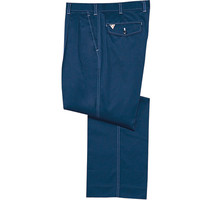 自重堂　制服百科　吸湿発熱ツータックパンツ　ネービー　９６　41401（直送品）