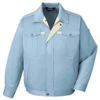 自重堂　制服百科　ノンプルブルゾン　ミストブルー　ＥＬ　430（直送品）