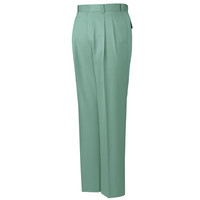 自重堂　制服百科　ツータックパンツ　スモークグリーン　９１　681（直送品）