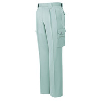 自重堂　制服百科　低発塵製品制電ツータックカーゴパンツ　スプレーグリーン　Ｈ１２０　H832（直送品）