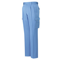 自重堂　制服百科　低発塵製品制電ツータックカーゴパンツ　ソフトブルー　Ｈ１０６　H832（直送品）