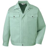 自重堂　制服百科　製品制電ストレッチブルゾン　ペールグリーン　Ｍ　6700（直送品）