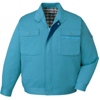 自重堂　制服百科　製品制電ブルゾン　ミストブルー　４Ｌ　40100（直送品）