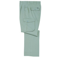 自重堂　制服百科　製品制電ストレッチツータックカーゴパンツ　スプレーグリーン　Ｈ１０６　H40502（直送品）