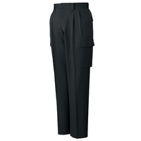 自重堂　制服百科　エコストレッチツータックカーゴパンツ　ブラック　Ｈ１１２　H43102（直送品）