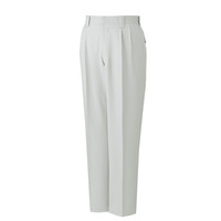 自重堂　制服百科　抗菌防臭ストレッチツータックパンツ　アッシュ　７３　43501（直送品）