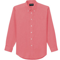 自重堂　制服百科　長袖シャツ　レッド　ＳＳ　43604（直送品）