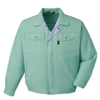 自重堂　制服百科　エコ高制電ブルゾン　スプレーグリーン　Ｓ　80400（直送品）