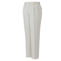 自重堂　制服百科　エコ高制電ツータックパンツ　シルバー　Ｍ　80401（直送品）