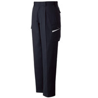 自重堂　制服百科　エコ製品制電ストレッチワンタックカーゴパンツ　シックブラック　９６　82002（直送品）