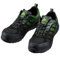 自重堂 制服百科 セーフティースニーカー ブラック×グリーン 28.0cm S6161（直送品）