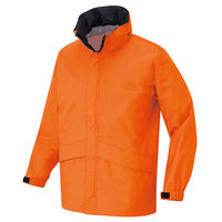 アイトス 全天候型ベーシックジャケット オレンジ 4L AZ56314-063 1着（直送品）