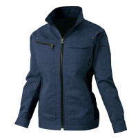 アイトス 長袖レディースブルゾン ネイビー LL AZ60610-008 1着（直送品）