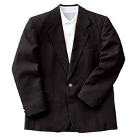 アイトス メンズカラーブレザー 210（B体） クロ 4号 AZ114-210 1着（直送品）