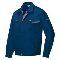 アイトス 長袖ブルゾン ネイビー L AZ546-008 1着（直送品）