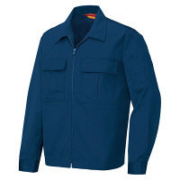 アイトス 長袖ファスナージャンパー ネイビー 4L AZ621-008 1着（直送品）