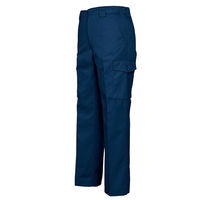 アイトス カーゴパンツ（ノータック）（厚地） ネイビー 130cm AZ624-008 1着（直送品）