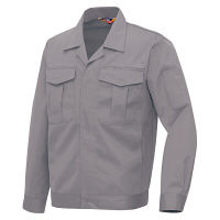 アイトス 長袖ジャンパーB型 グレー 6L AZ630-004 1着（直送品）