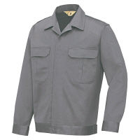 アイトス 長袖ジャンパー グレー 5L AZ650-004 1着（直送品）