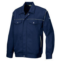 アイトス 長袖ブルゾン ネイビー L AZ810-008 1着（直送品）