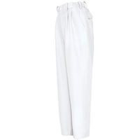 アイトス レディースシャーリングパンツ（2タック） ホワイト M AZ1255-001 1着（直送品）