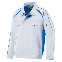 アイトス 長袖ブルゾン シルバーグレー 6L AZ1701-003 1着（直送品）