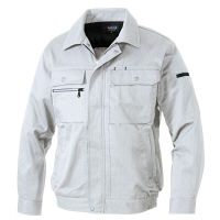 アイトス 長袖ブルゾン シルバーグレー 3L AZ3401-003 1着（直送品）