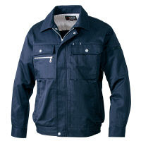 アイトス 長袖ブルゾン ネイビー 4L AZ3401-008 1着（直送品）