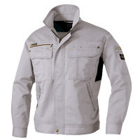 アイトス 長袖ブルゾン シルバーグレー LL AZ3801-003 1着（直送品）