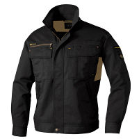 アイトス 長袖ブルゾン ブラック 3L AZ3801-010 1着（直送品）