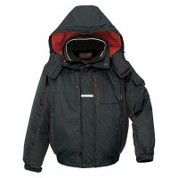 アイトス 防寒ブルゾン ブラック 4L AZ6061-010 1着（直送品）