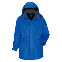 アイトス 防寒コート ブルー 3L AZ6160-006 1着（直送品）