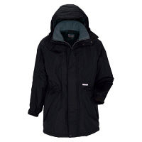 アイトス 防寒コート ブラック 4L AZ6160-010 1着（直送品）