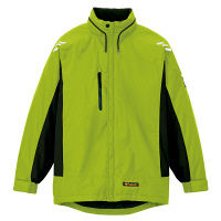 アイトス 防寒ジャケット ライムグリーン 4L AZ6169-035 1着（直送品）