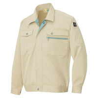 アイトス 長袖ブルゾン ベージュ LL AZ6380-002 1着（直送品）