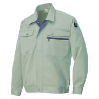 アイトス 長袖ブルゾン アースグリーン B4L AZ6380-005 1着（直送品）