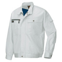 アイトス 長袖ブルゾン シルバー SS AZ6400-004 1着（直送品）