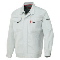 アイトス 長袖ブルゾン シルバーグレー 6L AZ6530-004 1着（直送品）