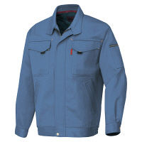 アイトス 長袖ブルゾン ブルー LL AZ6530-006 1着（直送品）