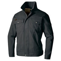 アイトス 長袖ブルゾン チャコール 5L AZ6540-044 1着（直送品）